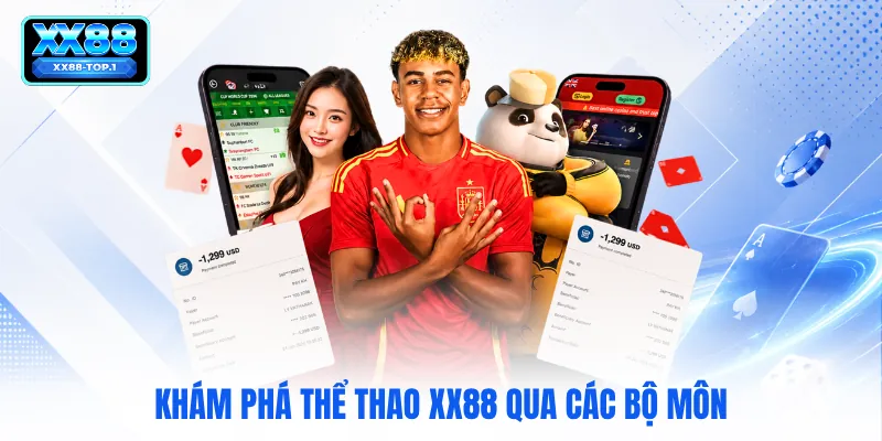 Khám phá thể thao XX88 qua các bộ môn