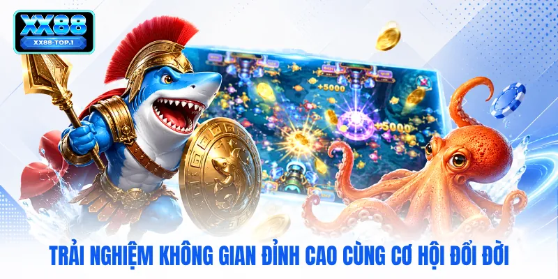 Trải nghiệm đại dương cùng jackpot đánh cá